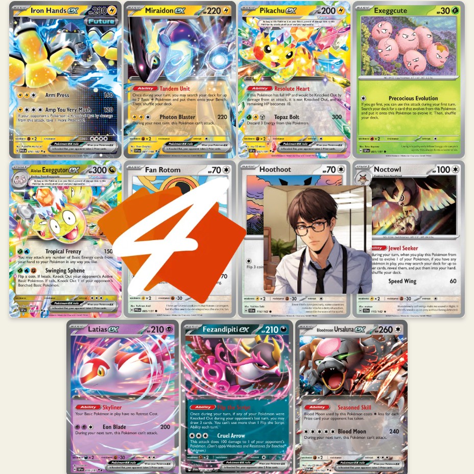 [PTCG Live] Energy Overload! Exeggutor ex Decklist + Gameplay